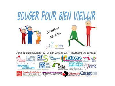 Reprise le 07 septembre de la gym douce et de la marche